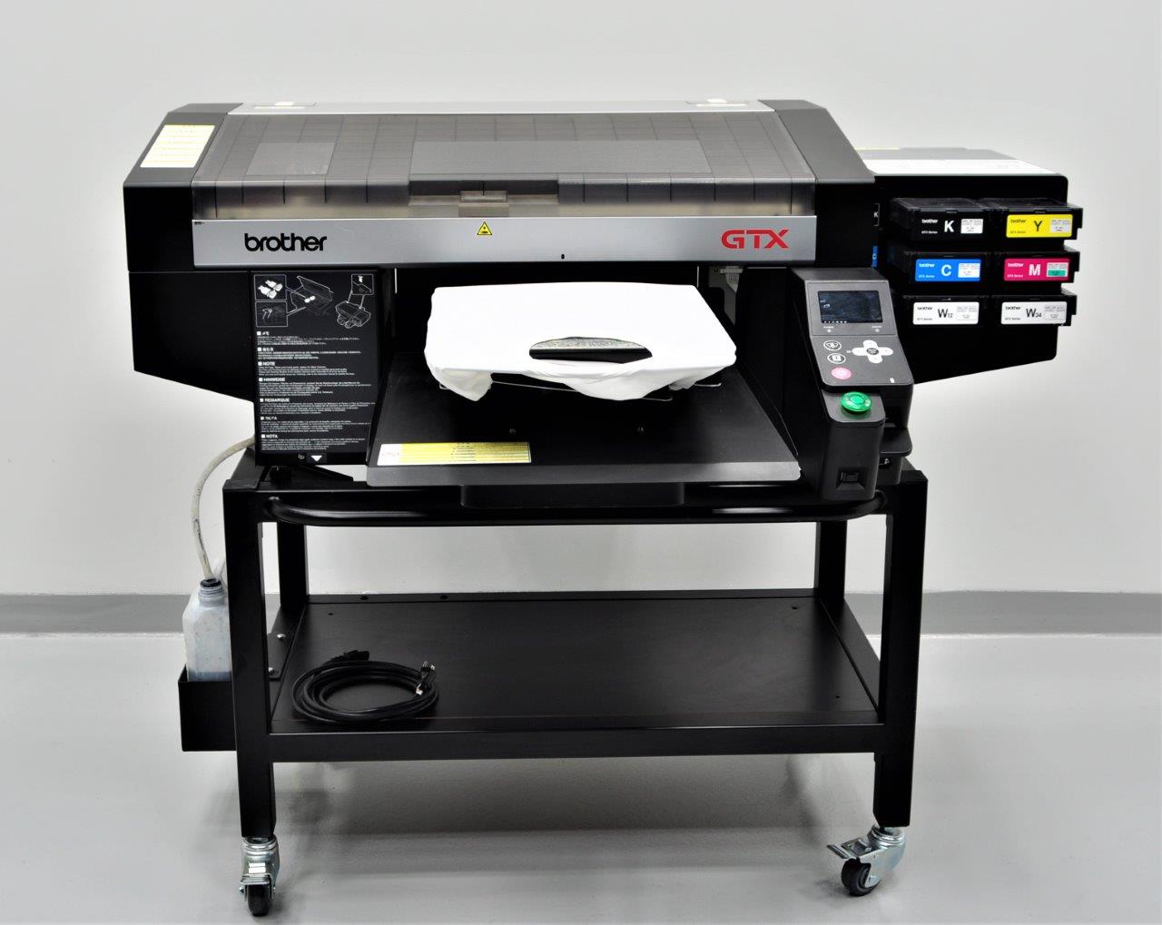 Brother GTX, Used Direct-To-Garment Printer
